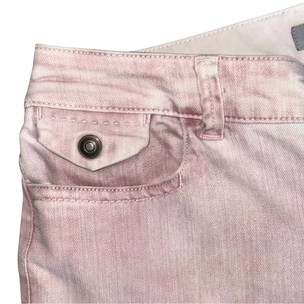 Chico’s Platinum Denim Size 1 (US 8) Pale Pink Jeans Cotton-Poly-Spandex - Picture 4 of 7